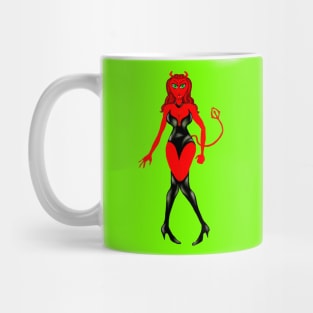 Red Devil Woman Mug